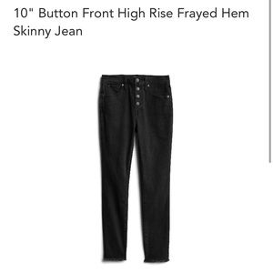 Madewell 10 inch high rise jeans